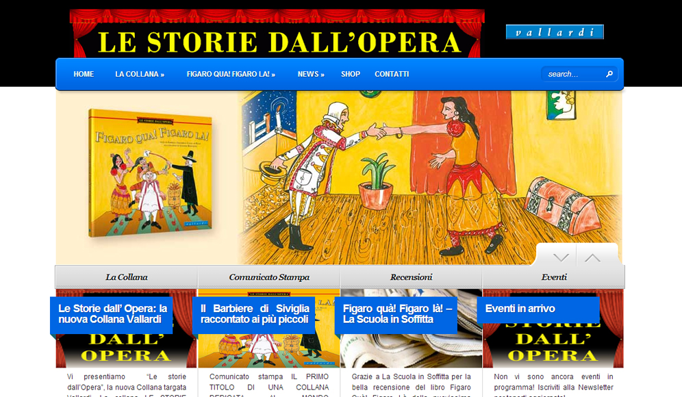 Le Storie dall’Opera – Nuovo Sito targato Chinoweb