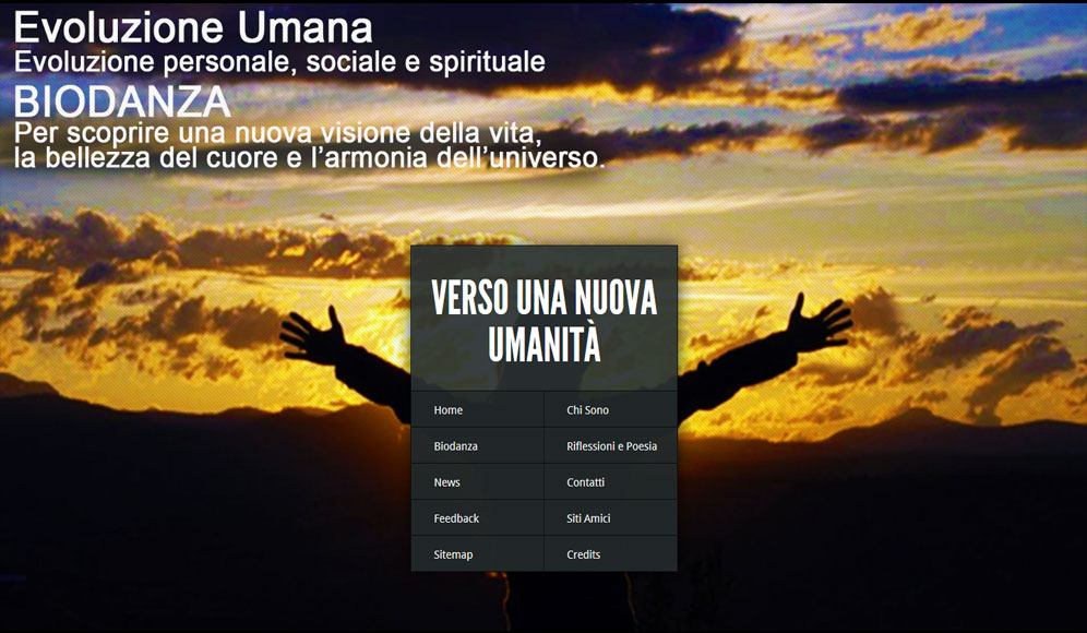 Evoluzioneumana – Nuovo Sito targato Chinoweb